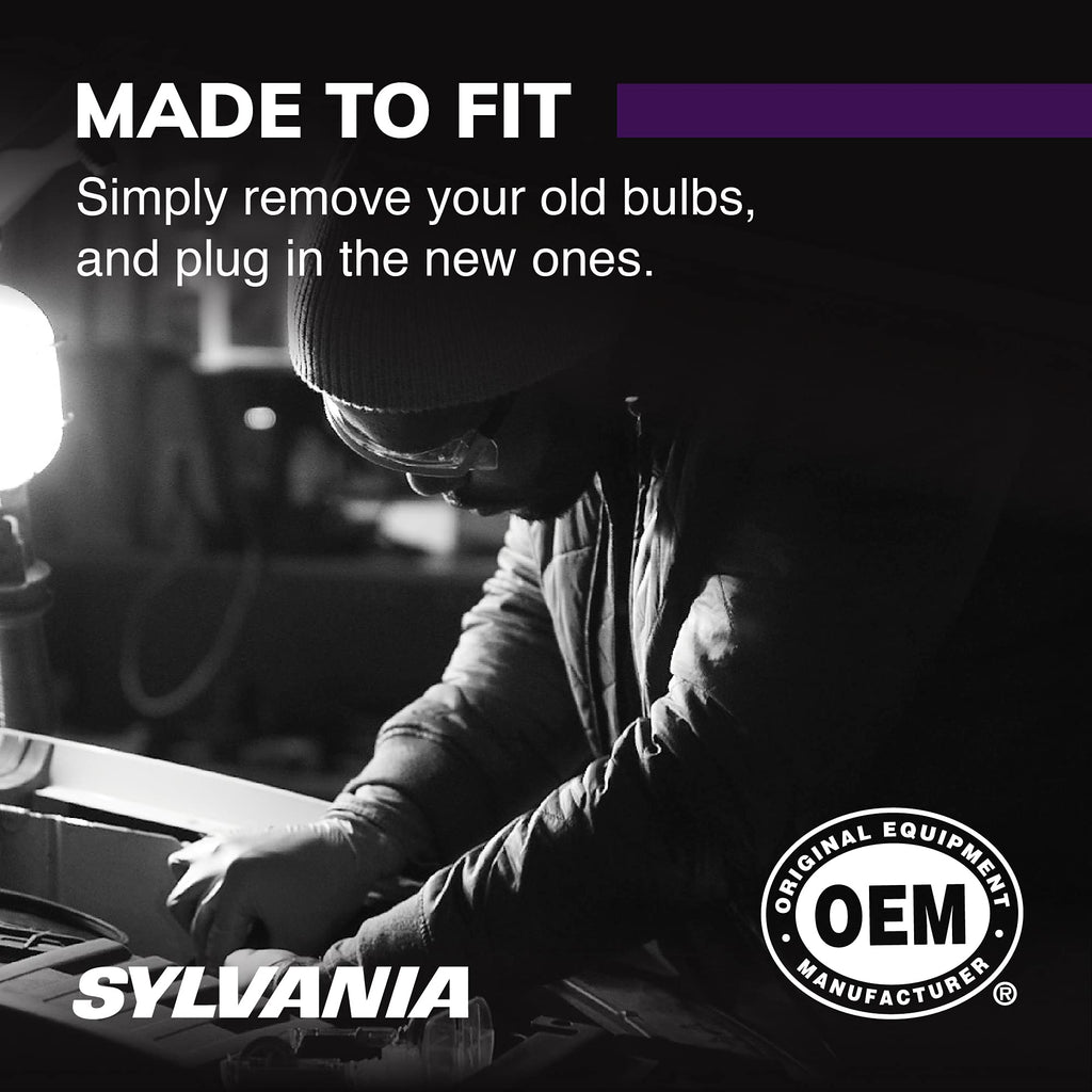 SYLVANIA - H11 XtraVision - High Performance Halogen Headlight Bulb, High Beam, Low Beam and Fog Replacement Bulb (Contains 2 Bulbs)