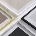 HAUS AND HUES Standalone Aluminum White Frames Set of 15-8x10