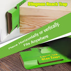 18 Pack Roach Traps Indoor Roach Killer Indoor Infestation, Cockroach Killer Indoor Home Cockroach Trap Sticky Traps for Insects