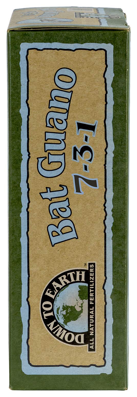 Down to Earth Organic Bat Guano Fertilizer Mix 7-3-1, 2 lb