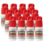 CALA Super Nail Glue – Professional Quick Dry Nail Glue Adhesive for False Nails, Tips & Art Accessories – Salon Quality Strong Hold for Natural Nail Repair (Pack of 12)