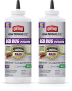 ORTHO Home Defense MAX Bed Bug Flea Killer Powder Insect Killer Crack Crevice (Pack of 2)