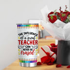 TEEZWONDER Teachers Day Gifts For Her, Him, Appreciation, Thank You Gifts From Students, Teacher Graduation Gifts, Christmas, Valentines Day, Birthday Gifts For Teacher, 20oz Stainless Steel Tumbler