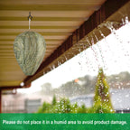 6 Pack Wasp Nest Decoy Hanging Wasp Deterrent for Wasps Hornets Yellow Jackets