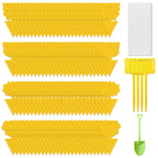 108 Pieces Sticky Fruit Fly Trap,Dual-Side Fruit Fly and Fungus Gnat Sticky Catcher Trap for Indoor Outdoor Fruit Fly,Fungus Gnats,Mosquito,Flying Insect Bug Pest,White Flies (Yellow-108 pcs)