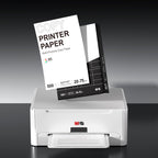 Multipurpose Copy Printer Paper, 8.5 x 11, 20lb, 1 Ream (500 Sheets), 95 Bright, White