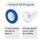 Cryspool® 09032 Compatible with Clean & Clear 200, CC200, PAP200, R173217, C-9419, FC-0688, 59054400, Aladdin 29902, 200 Sq. Ft Pool Filter Cartridge, 1 Pack