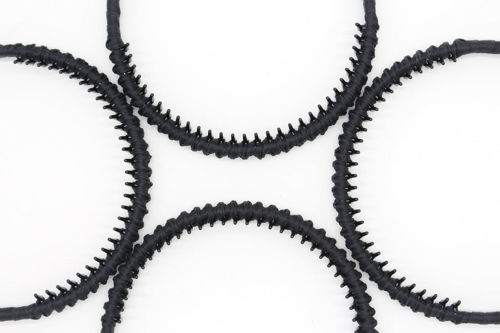 JOBAND Black fashion headbands for women hair accessories short hair head bands non slip thin hair bands(4 color)