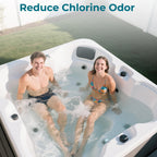 1.8LB Bromine Booster for Hot Tubs & Spas | Fast-Acting Sodium Bromide to Build Bromide Reserve | Compatible with Bromine Sanitizers | Bromine Tablets Companion | Reduce Chemical Use & Odor
