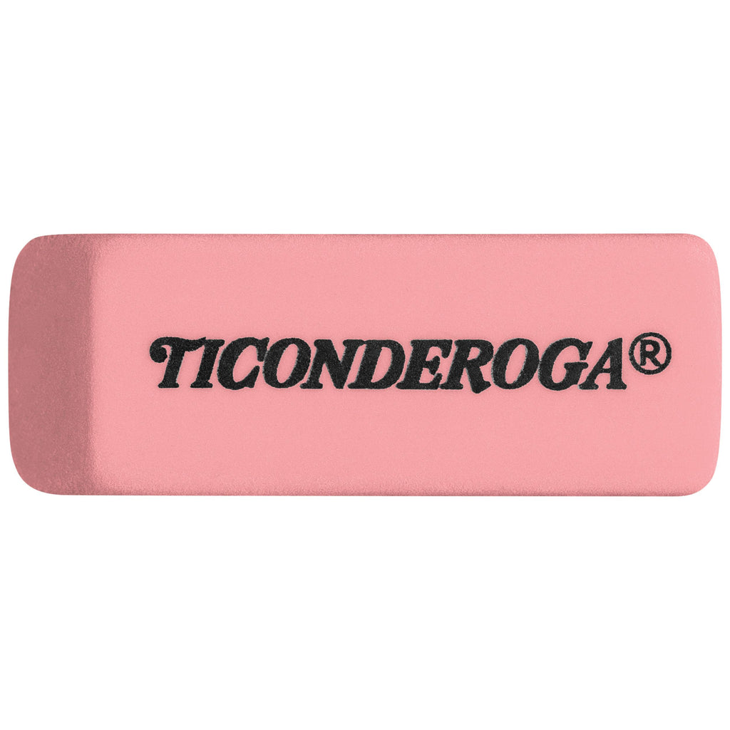 Wedge Erasers, Pink, 3 Count