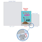 NobleWorks - Funny Happy Birthday Card with Envelope - Congrats Greeting Card for Elderly, Birthday Fun - Older than Dirt C6879BDG
