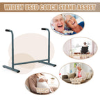 THOOUM Couch Chair Sofa Stand Assist for Seniors, Height & Width Adjustable Couch Lift Assist for Elderly Mobility Sit to Stand(300LBs Loading, Dark Gray)