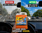 UCS Windshield Washer Fluid All Season -27°F, Freeze Protection, Water Repellent & Bug Remover, Streak-Free, 1 Gallon (128 fl oz)