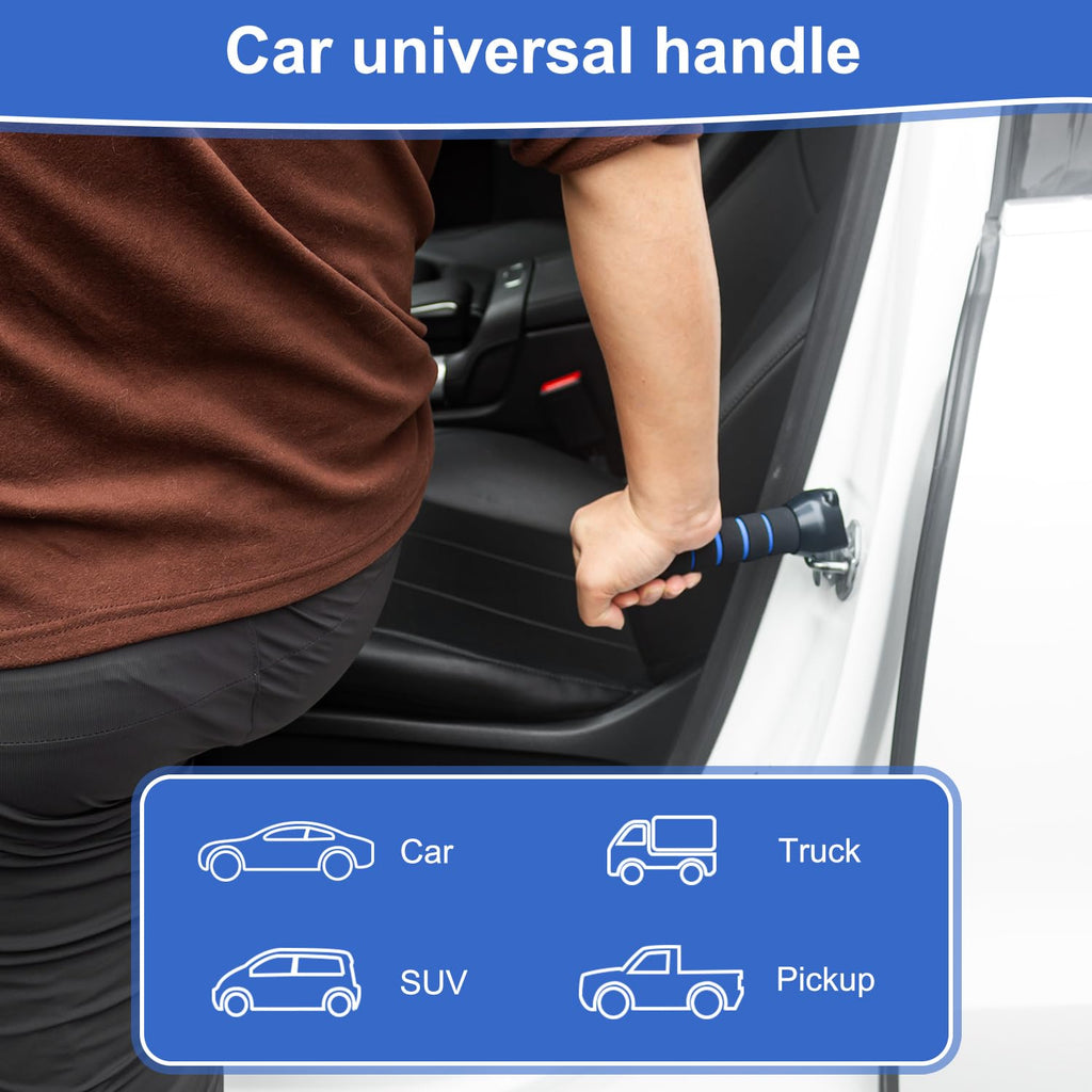 Shouken 3 in 1 Car Handle Assist,Handle for Car Door for Elderly,Car Handle Elderly,Car Handle for Elderly,Car Handle Assist for Elderly,Car Support Handle Multifunction Cane Handle
