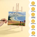 ESRICH Canvases for Painting 8x10, 160 Pack Canvas Boards for Painting Cotton Primed Acid Free Blank Canvas Panels for Oil Paint, Watercolor, Acrylic Paint, Gouache and Tempera.