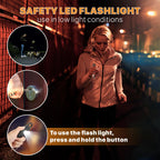 Safe Sound Personal Alarm, 2 Pack 130 dB Loud Siren Song Emergency Security Alarm Keychain with Strobe LED Light, Personal Sound Safety Siren for Women, Men, Children, Elderly