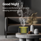 Diffuserlove Essential Oil Diffusers 400ML Aromatherapy Air Diffuser for Home Bedroom Office Room Aroma Diffuser with 7 Color Lights Intermittent Mist Mode