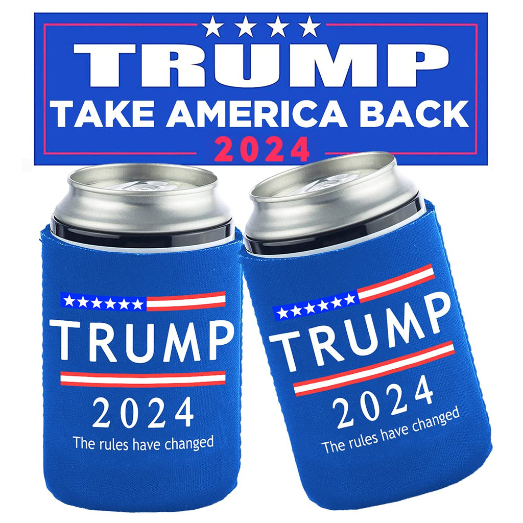 Donald Trump 2024 - Take America Back - Can Coolie Political Drink Coolers Coolies