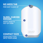 Zevo Flying Insect Trap Refill Cartridges, Fly Trap, Fruit Fly Trap (6 Refill Cartridges)