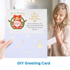 Blank White Cards and Envelopes 100 Pack, Ohuhu 5 x 7 Heavyweight Folded Cards and A7 Envelopes for DIY Christmas Greeting Cards, Wedding, Birthday, Invitations, Thank You Cards & All Occasion