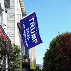 2Pack Trump 2024 Flags 3x5 Outdoor Made in USA-Double Sided 3 Ply Heavy Duty Take America Back with 4 Pcs Trump 2024 Sticker,Trump 2024 Flags Banner for Outside with 2 Brass Grommets UV protection Fade Resistant for Indoor Outdoor…