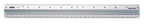 Helix 12 inch 30cm Non-Slip Metal Safety Ruler