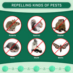 Rodent Mouse Repellent 14 Pack, Peppermint Oil Moth Balls for Mice Rats Deterrent, Natural Pest Control Mothballs for Rodents, Squirrels, Skunk, Mole, Gopher, Pets Safe, Indoor and Outdoor Use