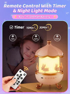 Star Projector for Kids,15 Films Star Lights for Ceiling Projector +10 Sleep Sounds Machine Baby Night Lamp,Remote Timer Cute Pink Lamp Nursery Lamp,Exquisite Christmas Gifts for Kids Baby Girl Gifts