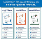 Hammermill Printer Paper, 20 lb Copy Paper, 8.5 x 11 - 10 Ream (5,000 Sheets) - 92 Bright, Made in the USA