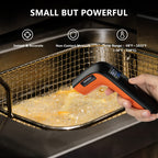 Rechargeable Infrared Thermometer Gun for Cooking -58℉~1022℉| Inkbird Colorful Display Digital Laser Temperature Gun for Pizza Oven Grill Kitchen Home Repairs with Max Measure (NOT for Human)