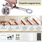 Cabinet Magnetic Catch Jiayi 4 Pack Ultra Thin Cabinet Door Magnets Stick on Drawer Magnets Cabinet Latch Magnetic Closures for Cabinets Kitchen Closet Door Closing Magnetic Door Catch Closer