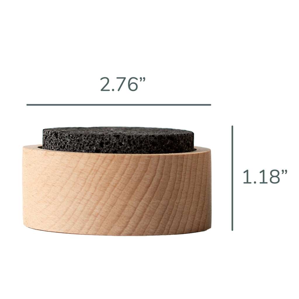 Plant Therapy Lava Rock Passive Diffuser for Essential Oils Great for Decorating at Home, Office or Car, and Gift-Giving