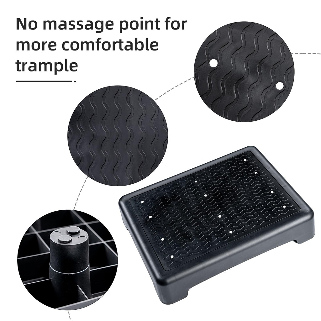 wefaner Mobility Step Stool for Adults Half Seps for Stairs for Seniors,Platform Step Safety Step Non-Slip Indoor and Outdoor