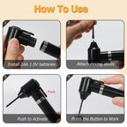 Ink Mixer - TONBAO Pigment Mixer with 50 Ink Mixing Sticks and 50 Ink Caps Cups Black Electric Ink Mixer Machine Color Mixer Machine for Makeup Supplies
