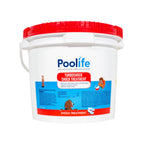 Poolife Turbo Shock to Eliminate Algae, Bacteria & Cloudy Water - Strongest 78% Calcium Hypochlorite Pool Shock - Fast-Dissolving, No Pre-Mixing - Safe Chlorine Shock for All Pool Surfaces - 25 lb
