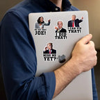 YINENA 100Pcs I Did That Biden Stickers I Can Fix That Trump Stickers Funny Sticker of Joe Biden and Donald Trump Sticker Campaign Logo Parody Sticker for Car Motorcycles Helmets Laptop Decor 2x3 in