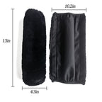 easy-you Pair Wheelchair armrest Covers (Black) Armrest Cushion Pad for Wheelchair Soft Wheelchair Accessories, 100 Count