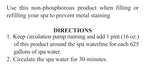 SpaChoice 1-Pint 2-Pack Premium Metal Free, Metal Gone for Spa Hot Tub, Made in USA
