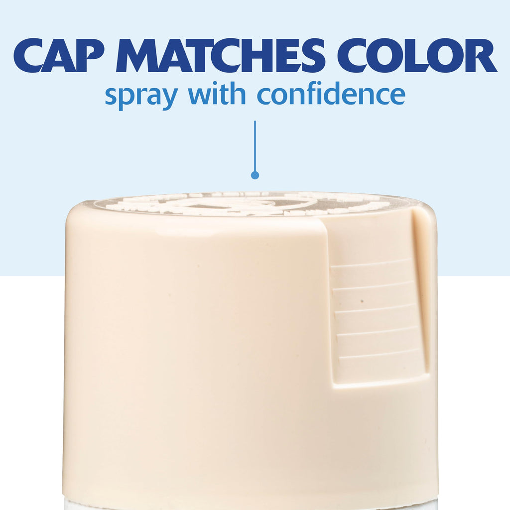 Rust-Oleum 334035 Painter's Touch 2X Ultra Cover Spray Paint, 12 oz, Gloss Ivory