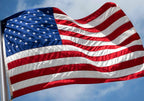 VIPPER American Flag 4x6 Outdoor - Heavy Duty Nylon US Flags with Embroidered Stars, Stitched Stripes and Brass Grommets
