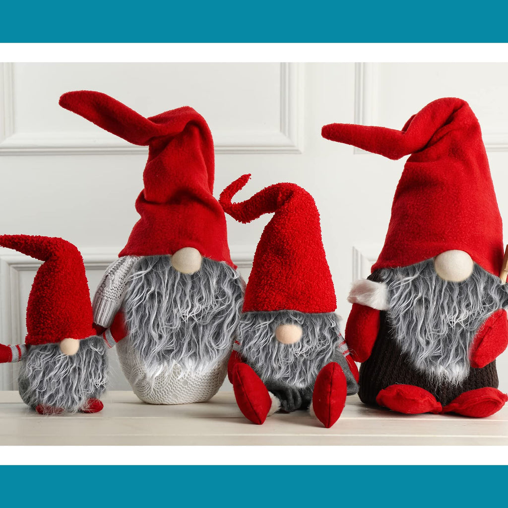 Faux Fur Fabric Christmas Fluffy Fuzzy Craft Shaggy Synthetic Plush Patch Sewing Fur Cuts for DIY Halloween Winter Costume Gnome Beard Miniature Dolls Costume Rugs Mats (Gray,4 x 100 Inch)