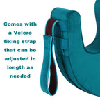 Sexysamba Bedridden Patient Turning Device with Fixing Strap Elderly Assistance Products Bed Rest Leg Pillow Patient Lift Aid Flannel Multifunctional Anti-Decubitus Nursing Products, Blue