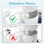 Funmit Pool Spa Zippered Bags Replacement for Polaris 280, 480 Pool Cleaner All Purpose Filter Bags K13 K16 (2 Pack)