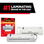 Scotch Thermal Laminating Pouches,200 Pack Laminating Sheets,3 Mil,8.9 x 11.4 Inches, Education Supplies & Craft Supplies, For Use With Thermal Laminators, Letter Size Sheets