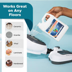 Steam & Go - Demineralized Water for Steam Cleaner, PVC-Free Floor Cleaner Liquid Compatible With Any Mop Steamer, Ready-to-Use Multisurface Cleaner, Scented, Tropical Bloom, 32 oz (Pack of 12)