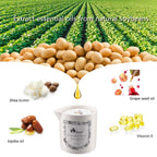 MELONY Massage Oil Candle, Moisturizing, Body Oil Candle, Natural Soybeans, 8.1 oz, Amber Vanilla