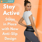 APECORE Sacroiliac Hip Belt for Women and Men That Alleviates Sciatic, Pelvic, Lower Back, Leg and Sacral Nerve Pain Caused by Si Joint Dysfunction| Hip Brace (Regular)