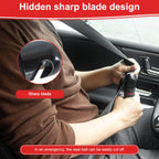 3 in 1 Car Door Handle for Elderly,Car Cane,Car Handle Assist Support Handle Multifunction Handle Car Door Latch Handle for Seniors and Handicapped,Window Breaker Seatbelt Cutter