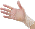 Disposable Plastic Vinyl Clear Gloves (Medium, 200, Count)