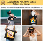TransOurDream Heat Transfer Paper for Dark T Shirts(20 Sheets, 8.5x11),Printable HTV Heat Transfer Vinyl for Inkjet Printers